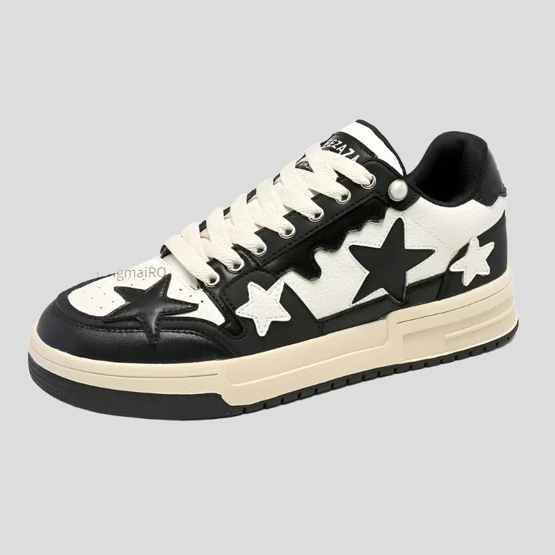 Skate Shoes Retro Y2K Star Punk Hip-hop Skateboard Sneakers