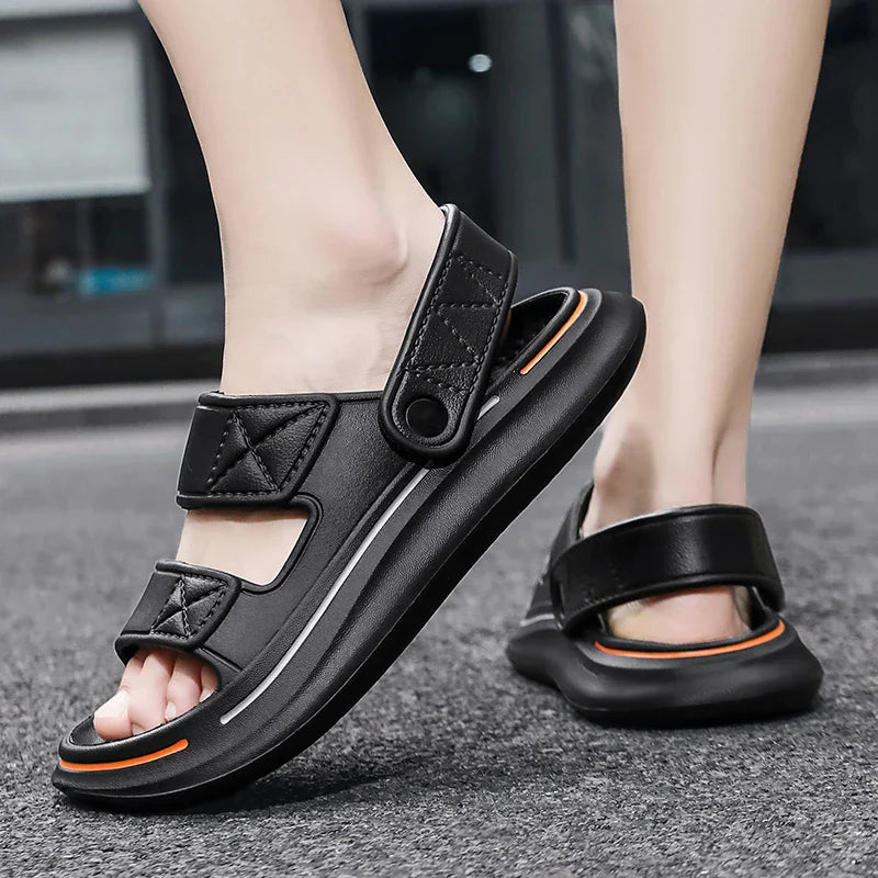 Summer Platform Slides Soft-Sole Unisex Beach Shoes