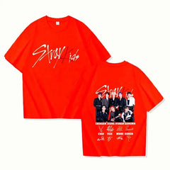 KPOP T shirt for Unisex Strav Kids Tops