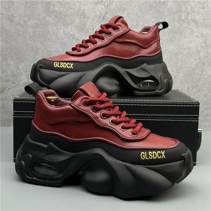 Trendy Thick Platform Sneakers for Men