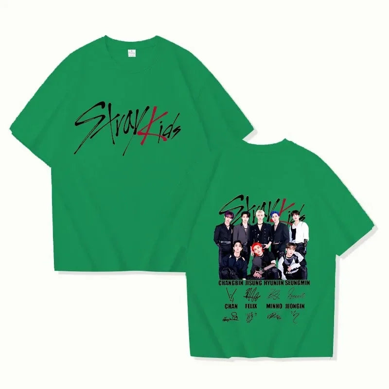 KPOP T shirt for Unisex Strav Kids Tops