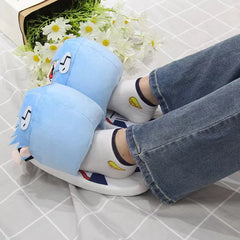 Rei Plush Ayanami Slippers - EVANGELION Manga