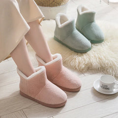 Winter Warm Slip Anti-slip Faux Fur Boots for Women