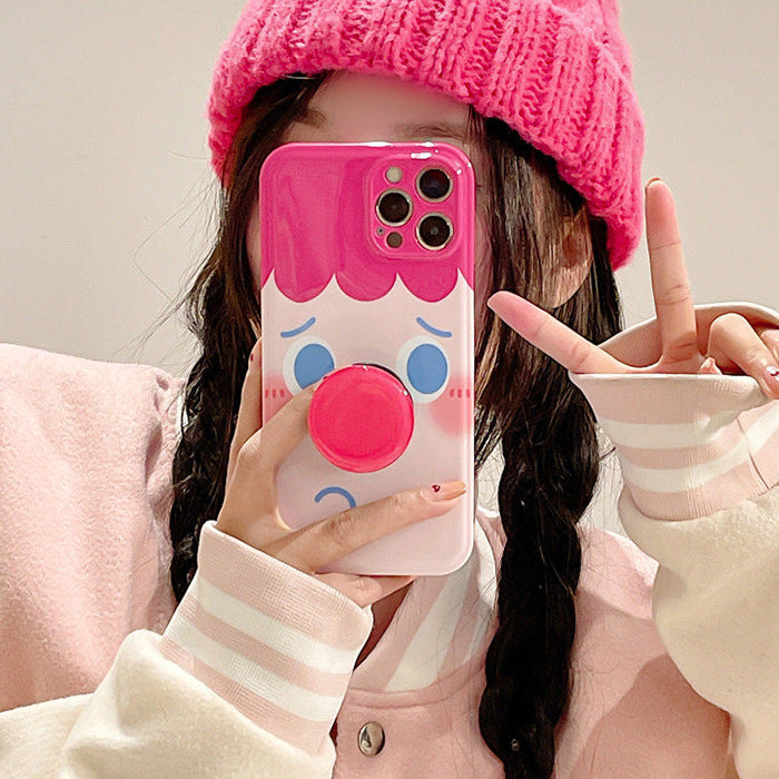 Funda para iPhone de payaso triste