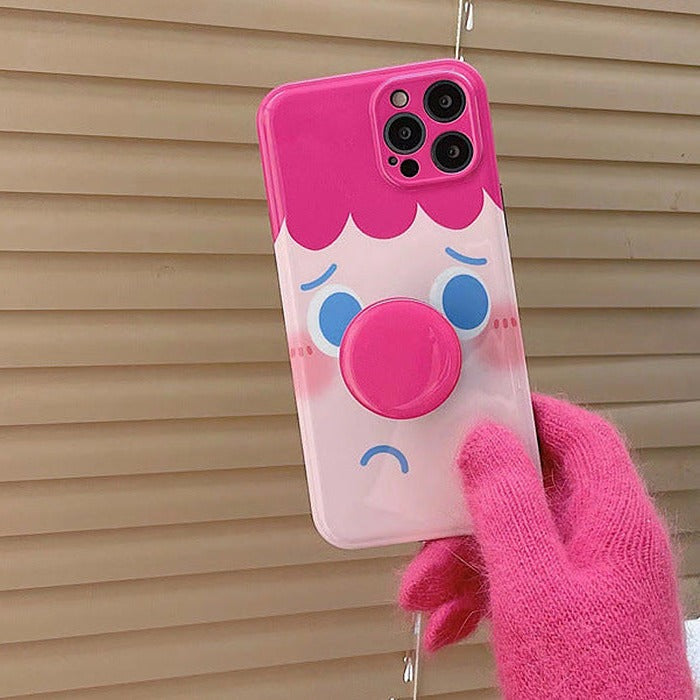 Funda para iPhone de payaso triste