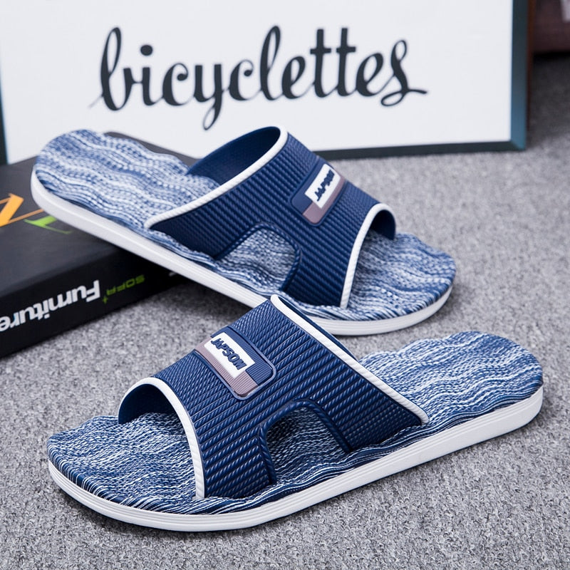 Comfortable Hollow Beach Slides for Men