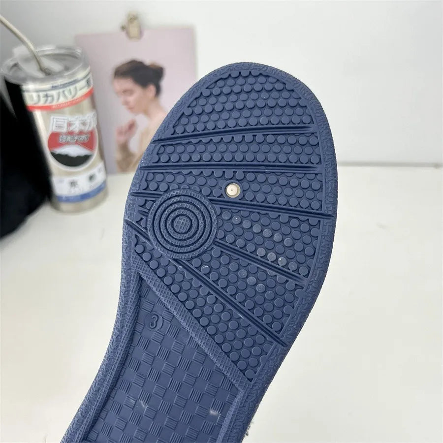 Zapatillas de plataforma para mujer y hombre con diseño de estrellas