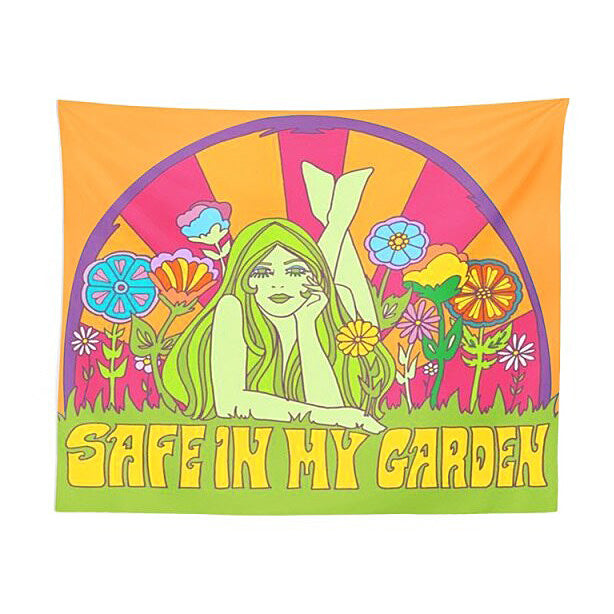 Safe In My Garden Wall Tapestry