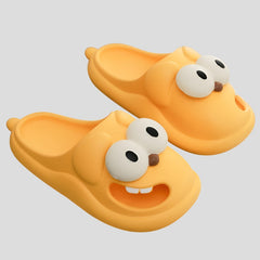 Cute Big Eye Dog Shape Design Funny Looking Slides