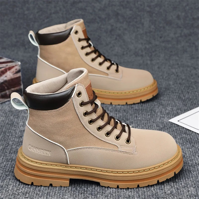 Botas Martin de plataforma alta para hombre