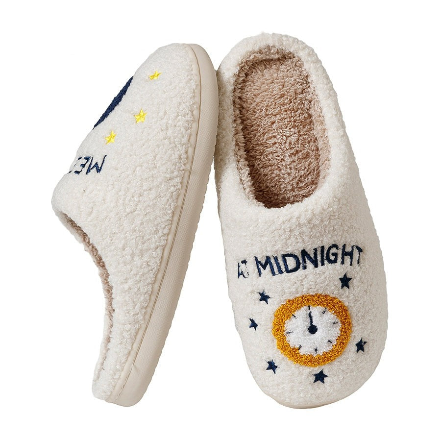 Pantuflas acogedoras con cojín para mujer