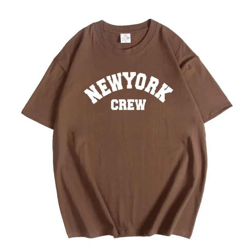 Camiseta extragrande de Nueva York: una declaración de moda urbana para mujer