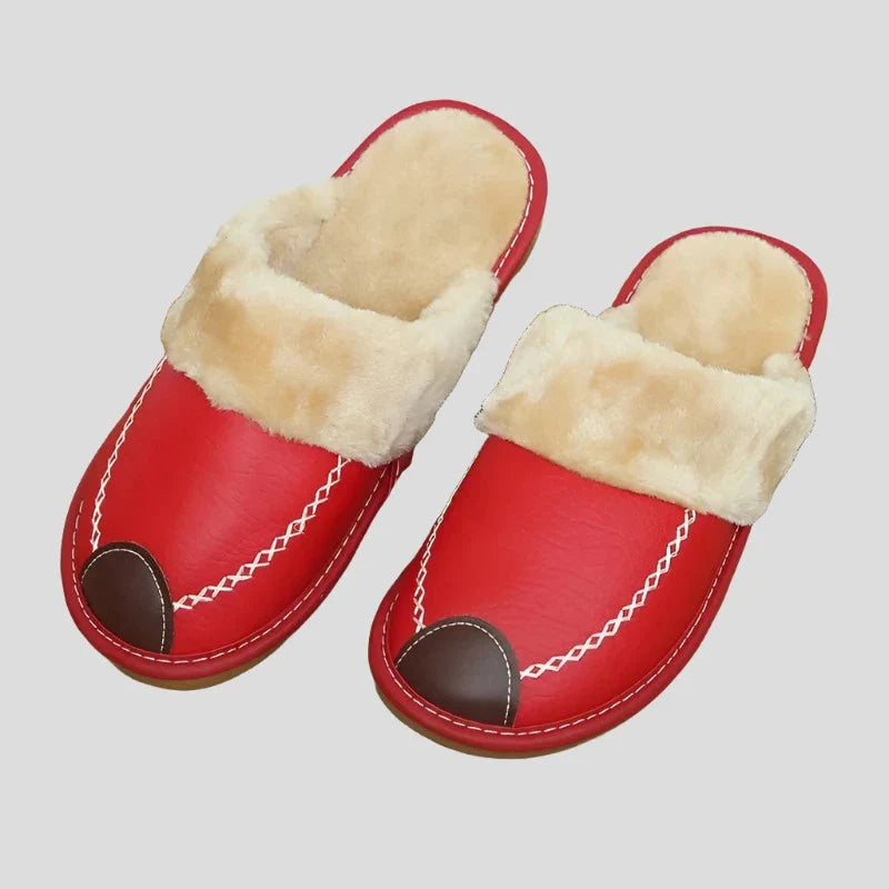Pantuflas unisex cálidas de invierno para interiores