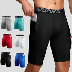 Men's Compression Gym Shorts