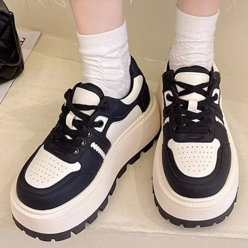 Sneaker mit dicker Sohle für Damen