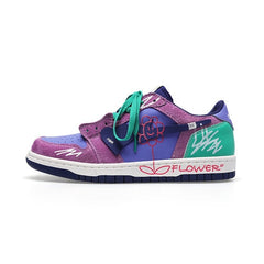 Low-top Graffiti Sneakers for Women