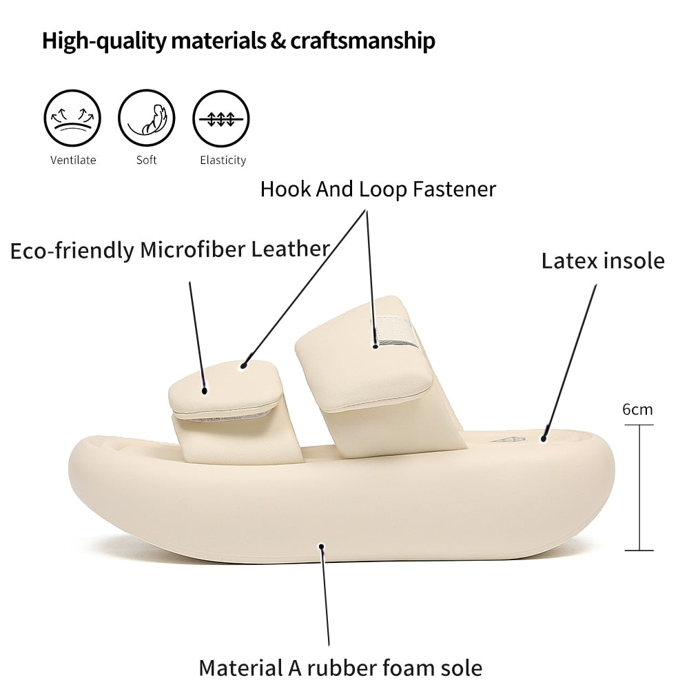 Stylische Sommer Plateau Sandalen für Damen