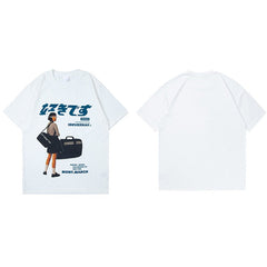 Camisetas de manga corta con gráficos de streetwear unisex