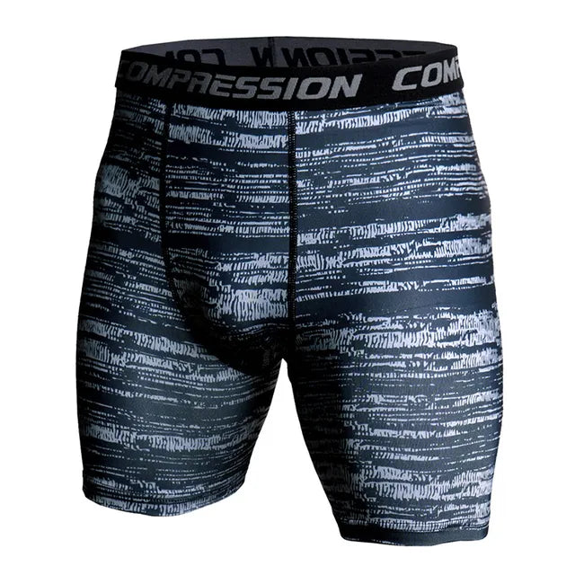 Camouflage Compression Shorts for Men