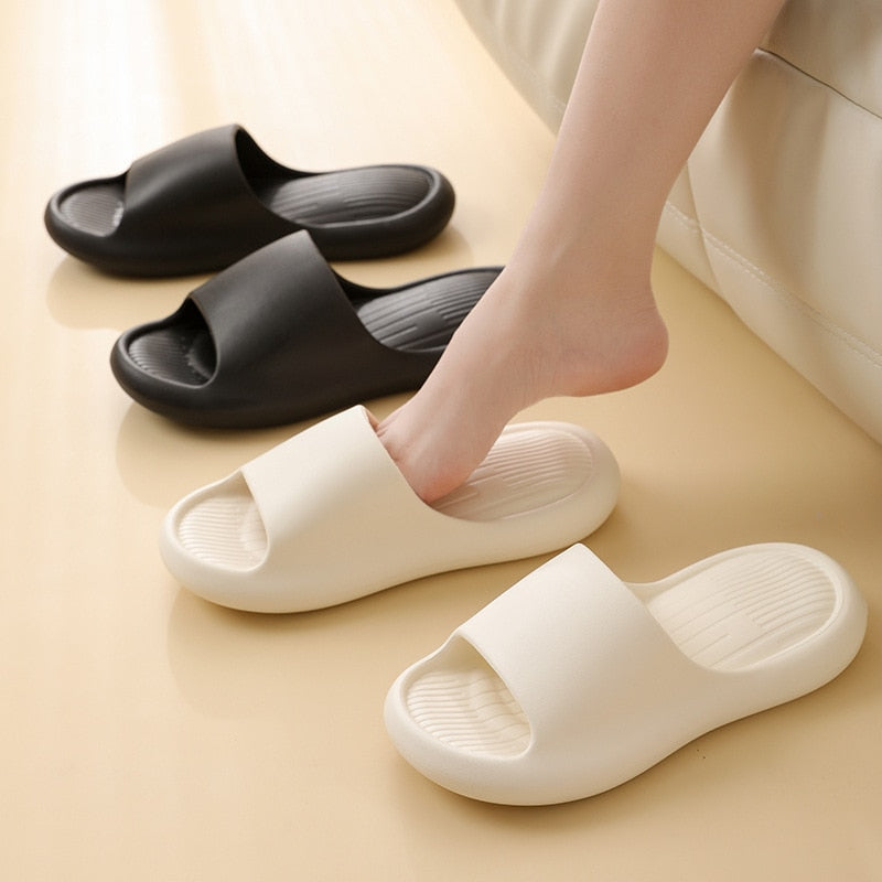 Soft Solid House Slides for Women