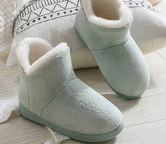 Winter Warm Slip Anti-slip Faux Fur Boots for Women