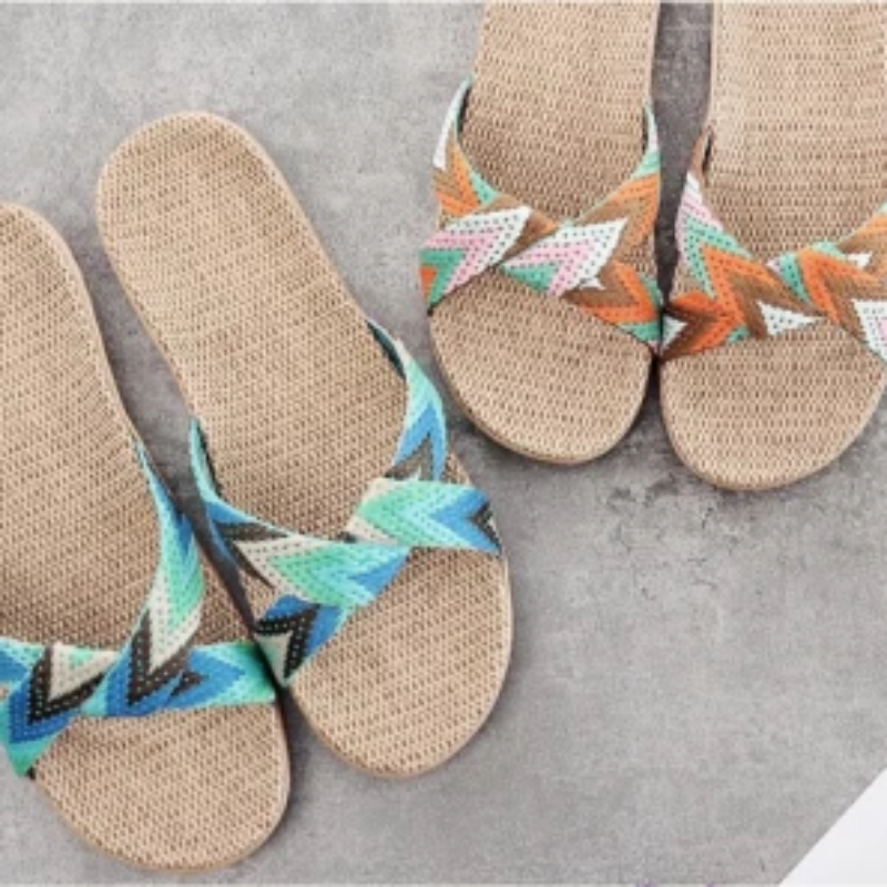 Flax Non-Slip Flip Flops