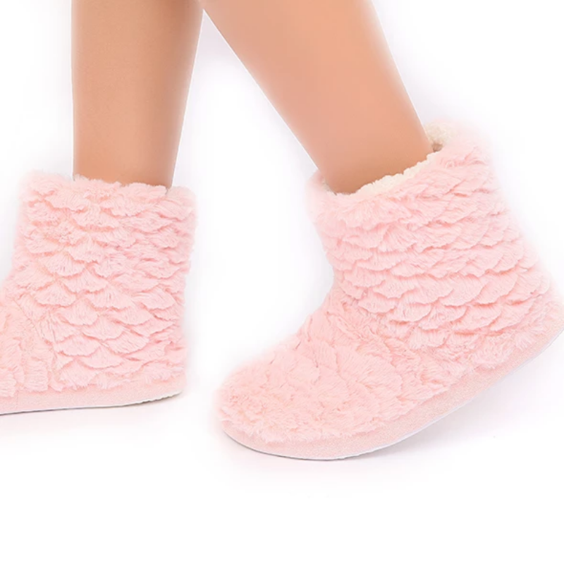Casual Warm Plush Home Slippers