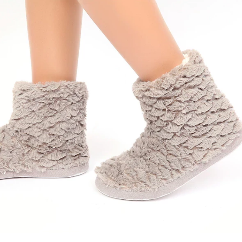Casual Warm Plush Home Slippers