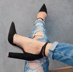 Women High Heel Sandals With Pointed Toe