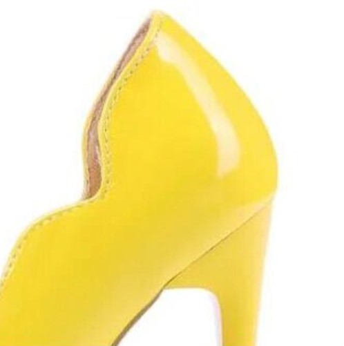 Basic PU Super High Heels Pumps 