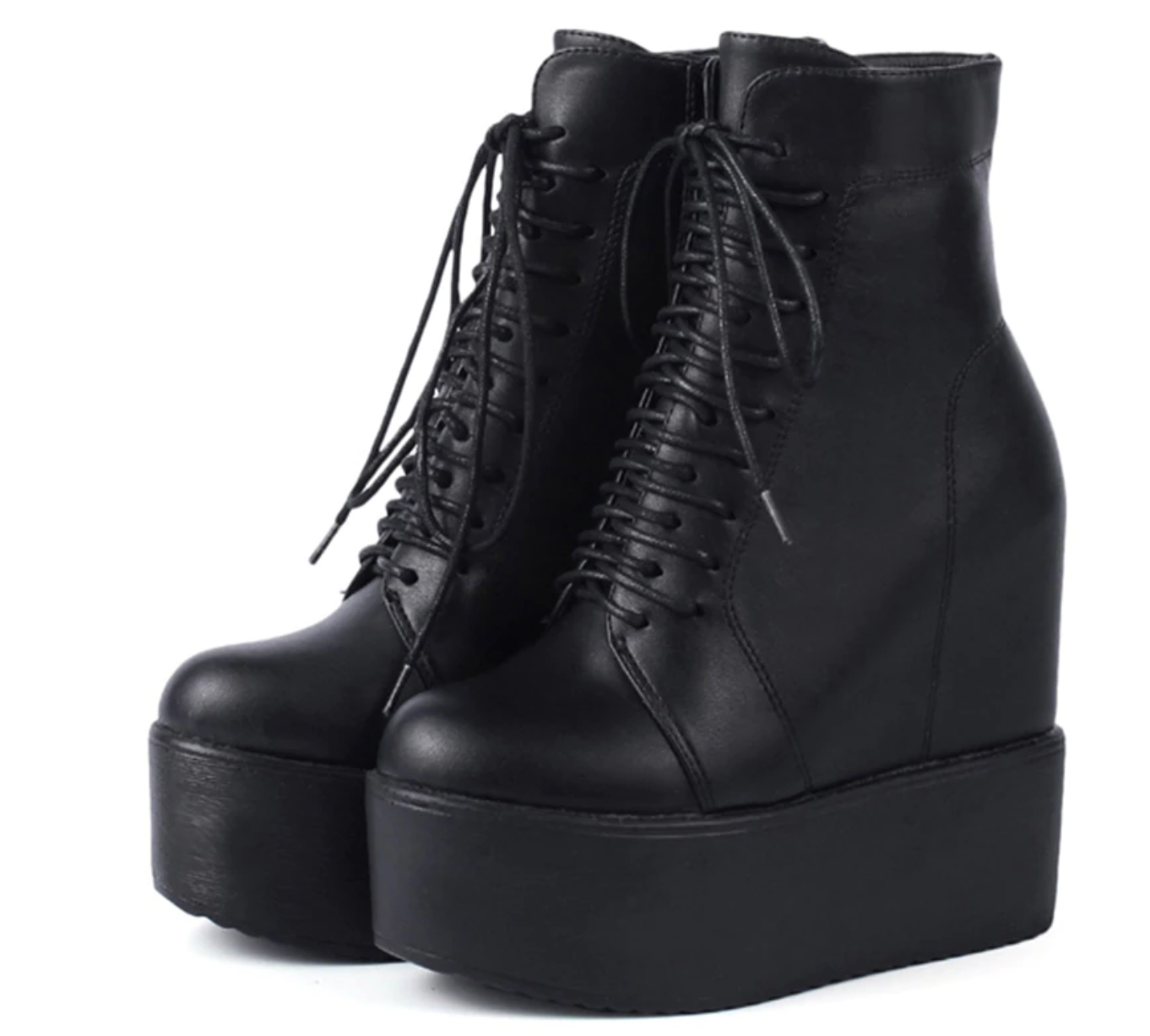 Lace-Up Ankle Boots