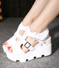 Casual Platform Open Toe Sandals