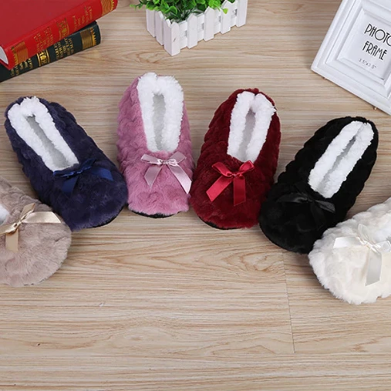 Warm Soft Plush Home Slippers