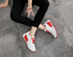 Casual Sneakers With Mesh