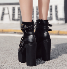 High Heels Ankle Boots