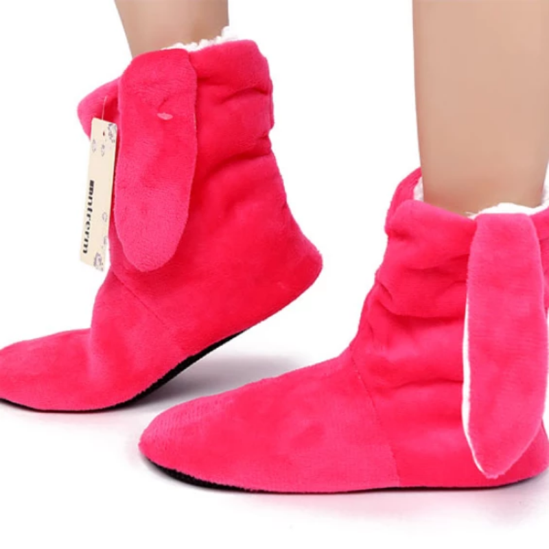 Warm Plush Home Slippers