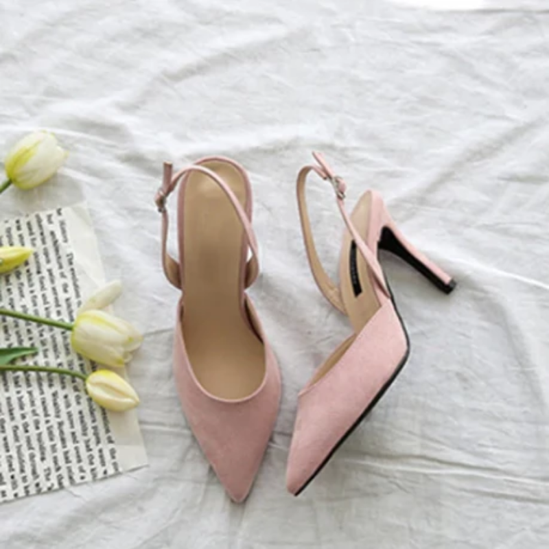 Solid Pointed Toe Pumps