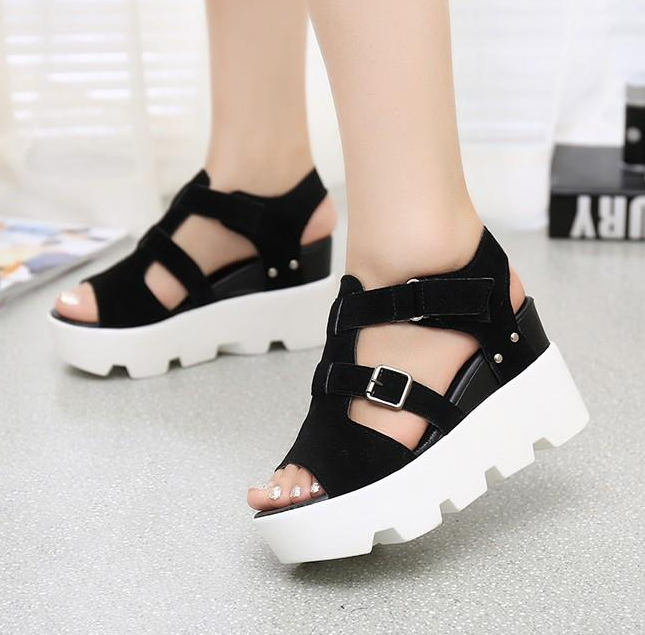 Casual Platform Open Toe Sandals