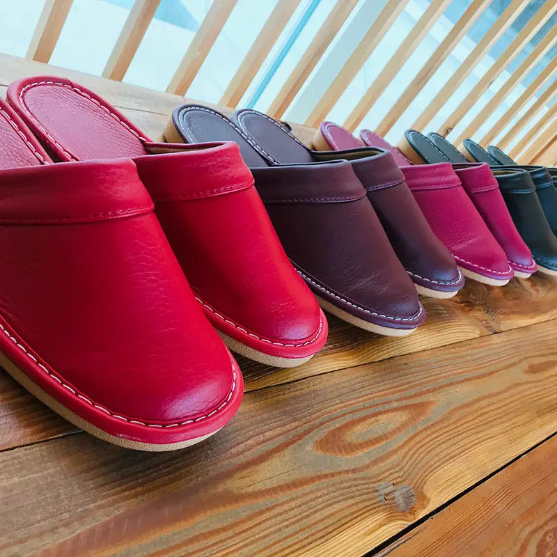 Pantuflas de piel sintética para interior de invierno unisex