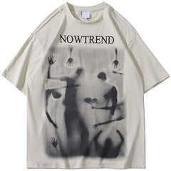 Camisetas de algodón NowTrend Shadow para hombre