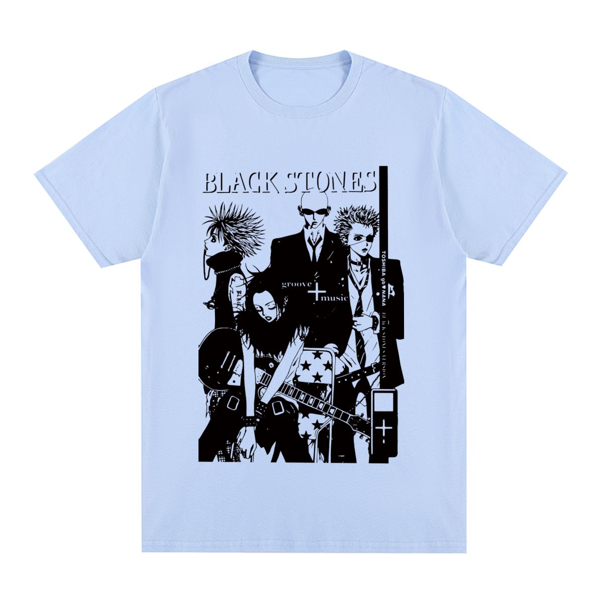 Camisetas unisex Black Stones NANA Osaki