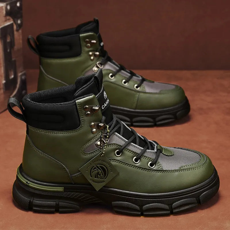 Botas Martin de plataforma alta para hombre