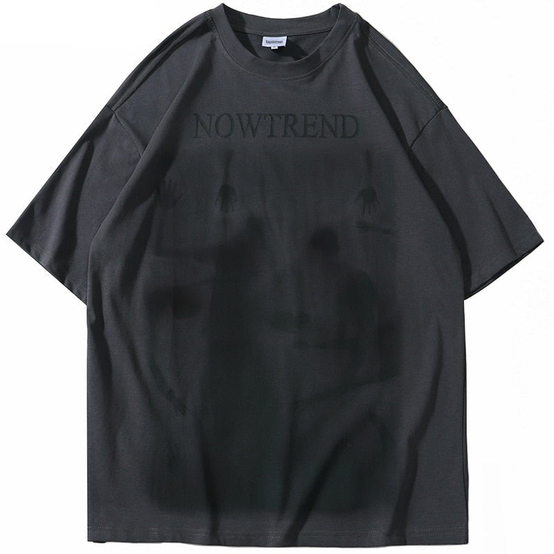 Camisetas de algodón NowTrend Shadow para hombre