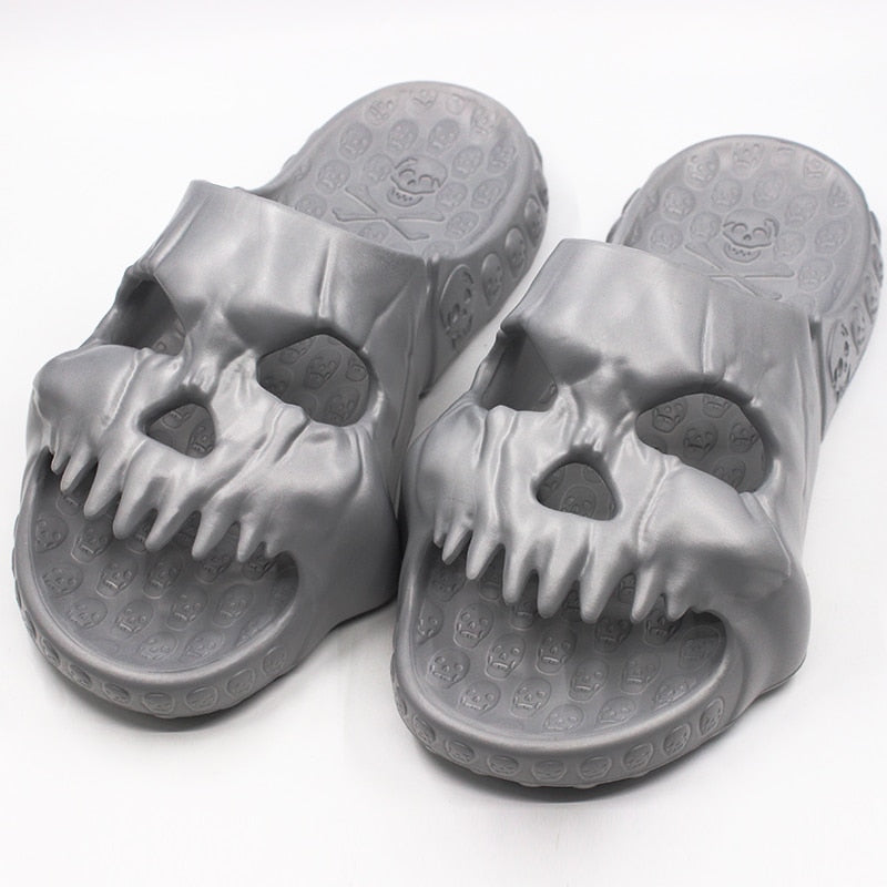 Skull Slide Sandals Unisex