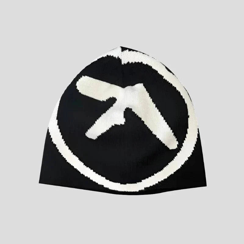 Gorros de punto Y2K - Aphex Twin Streetwear