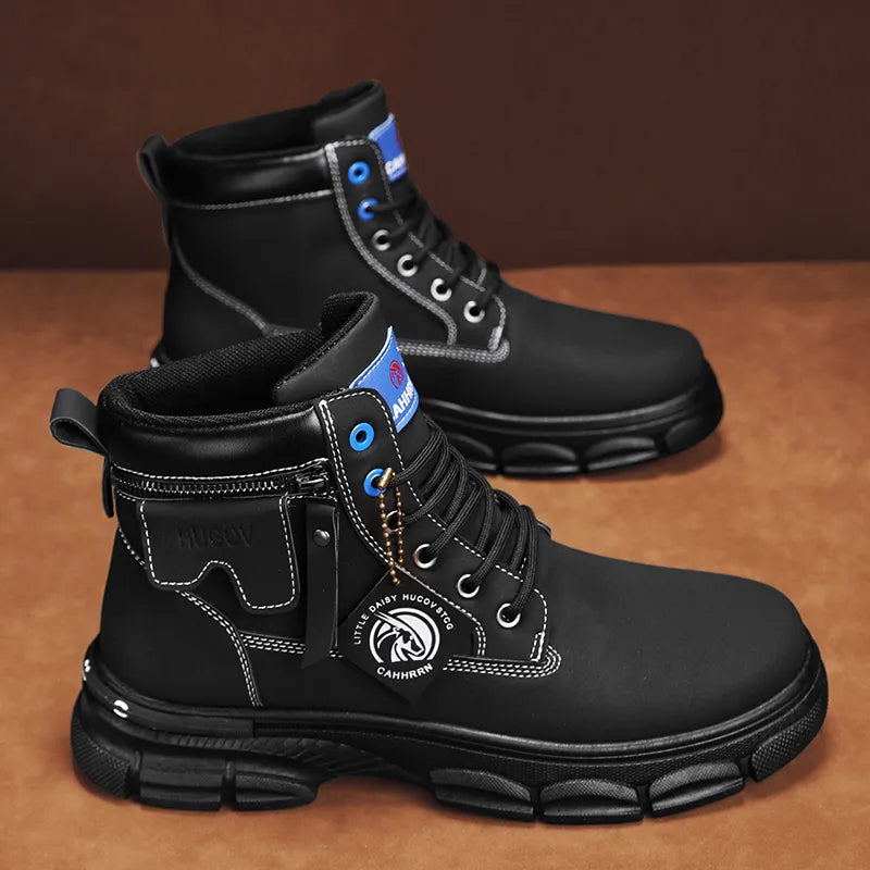 Botas Martin de plataforma alta para hombre