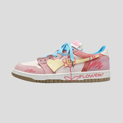 Low-top Graffiti Sneakers for Women