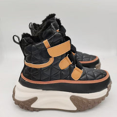 Leather Chunky Platform Sneakers for Women