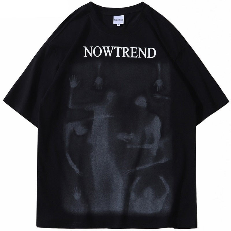 Camisetas de algodón NowTrend Shadow para hombre