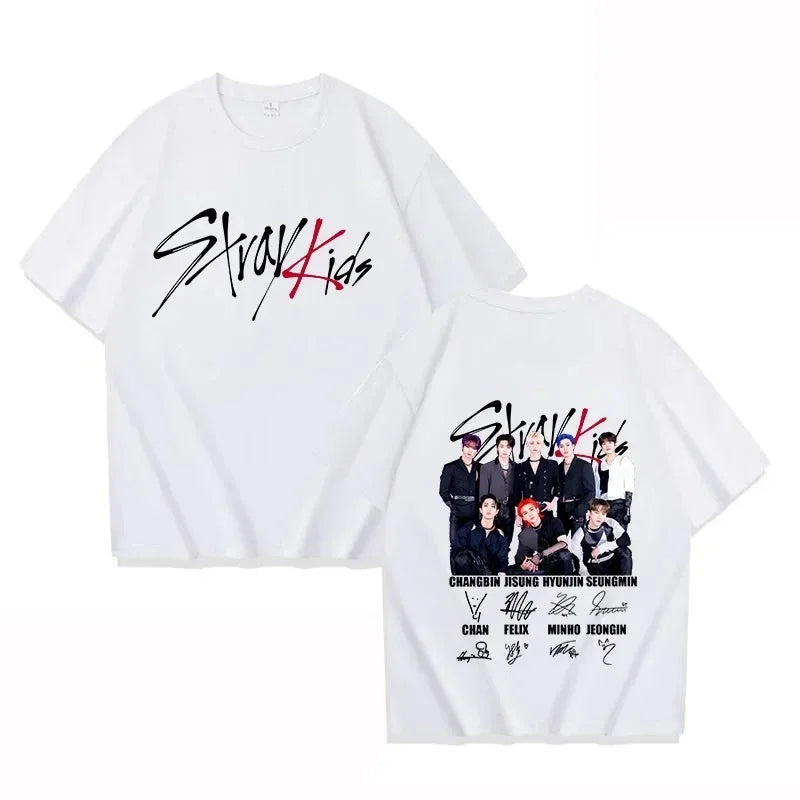 KPOP T shirt for Unisex Strav Kids Tops
